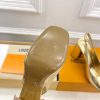 ルイヴィトン 靴 LV スイング スリングバック パンプス 9cm lv303453 ゴールド N品 ルイヴィトン パンプス モノグラム - 画像 (2)