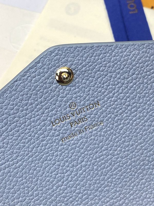 LOUIS VUITTON ポルトフォイユ・サラ ラウンド長財布 財布 レディース M82048 ブルー 超N品 - 画像 (5)
