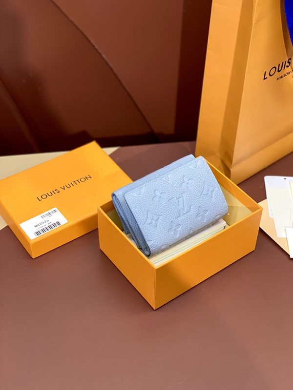 LOUIS VUITTON モノグラムアンプラント ポルトフォイユ メティス コンパクト M82926 ブルー 財布 超N品 - 画像 (9)