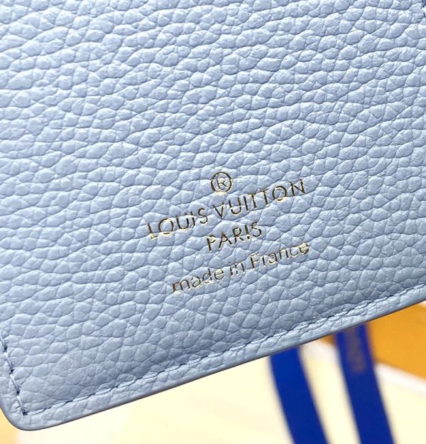 LOUIS VUITTON モノグラムアンプラント ポルトフォイユ メティス コンパクト M82926 ブルー 財布 超N品 - 画像 (4)