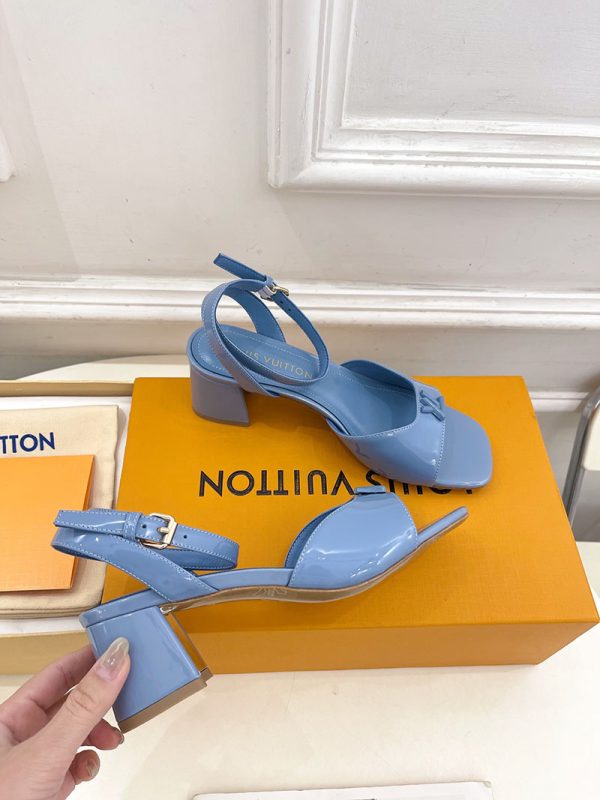 ルイヴィトン 靴 LV Swing Sandal スイングサンダル  lv303465 ブルー N品 夏サンダル レディース 人気 - 画像 (7)