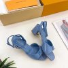 ルイヴィトン 靴 LV Swing Sandal スイングサンダル  lv303465 ブルー N品 夏サンダル レディース 人気 - 画像 (6)