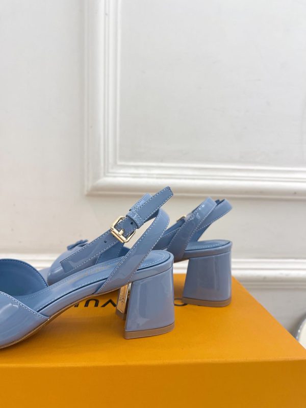 ルイヴィトン 靴 LV Swing Sandal スイングサンダル  lv303465 ブルー N品 夏サンダル レディース 人気 - 画像 (3)