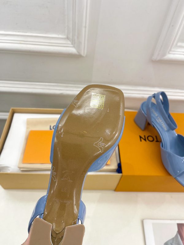 ルイヴィトン 靴 LV Swing Sandal スイングサンダル  lv303465 ブルー N品 夏サンダル レディース 人気 - 画像 (2)