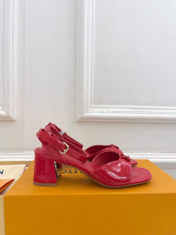 ルイヴィトン 靴 LV Swing Sandal スイングサンダル lv303466 レッド N品 夏サンダル レディース 人気 - 画像 (9)