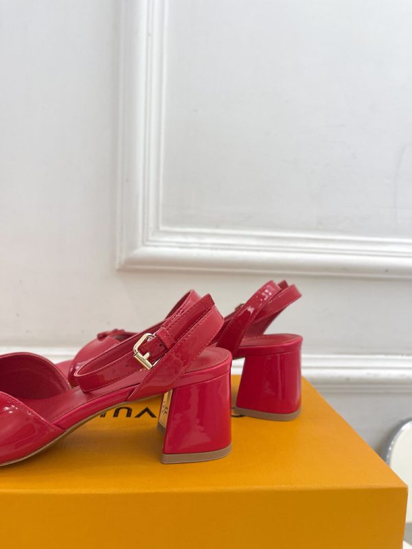 ルイヴィトン 靴 LV Swing Sandal スイングサンダル lv303466 レッド N品 夏サンダル レディース 人気 - 画像 (5)