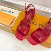 ルイヴィトン 靴 LV Swing Sandal スイングサンダル lv303466 レッド N品 夏サンダル レディース 人気 - 画像 (3)