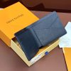 LOUIS VUITTON 二つ折り財布 ポルトフォイユ・ミュルティプル モノグラム・シャドウ ブルーマリーヌ M83379 超N品 - 画像 (8)