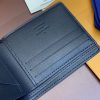 LOUIS VUITTON 二つ折り財布 ポルトフォイユ・ミュルティプル モノグラム・シャドウ ブルーマリーヌ M83379 超N品 - 画像 (5)