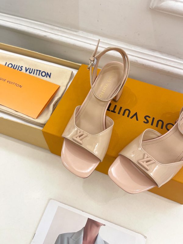 ルイヴィトン 靴 LV Swing Sandal スイングサンダル lv303467 ベージュ N品 夏サンダル レディース 人気 - 画像 (5)