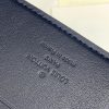 LOUIS VUITTON 二つ折り財布 ポルトフォイユ・ミュルティプル モノグラム・シャドウ ブルーマリーヌ M83379 超N品 - 画像 (4)