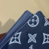 LOUIS VUITTON 二つ折り財布 ポルトフォイユ・ミュルティプル モノグラム・シャドウ ブルーマリーヌ M83379 超N品 - 画像 (2)