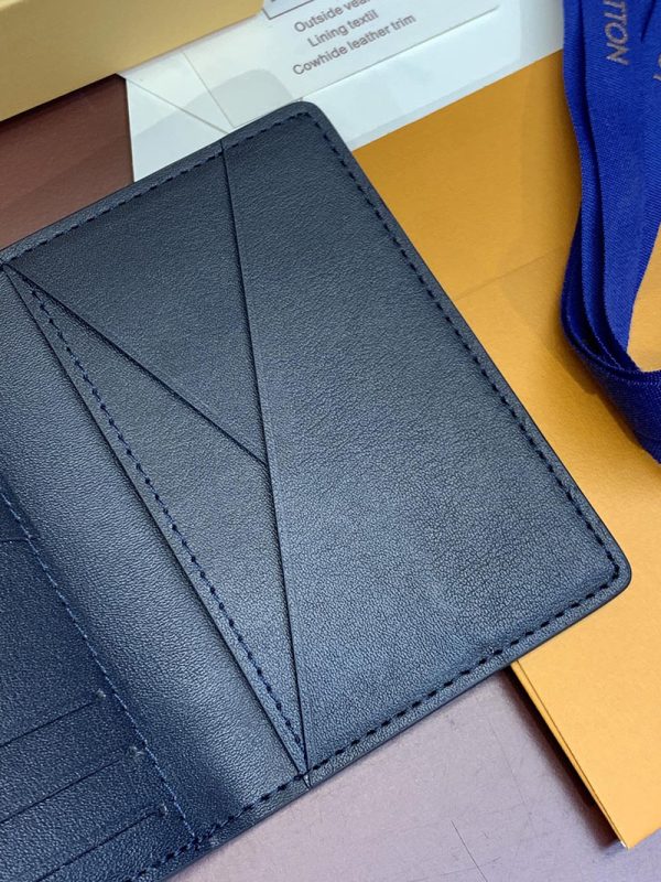 LOUIS VUITTON モノグラムシャドウ オーガナイザードゥポッシュ M83378 ブルーマリーヌ カードケース 超N品 - 画像 (5)