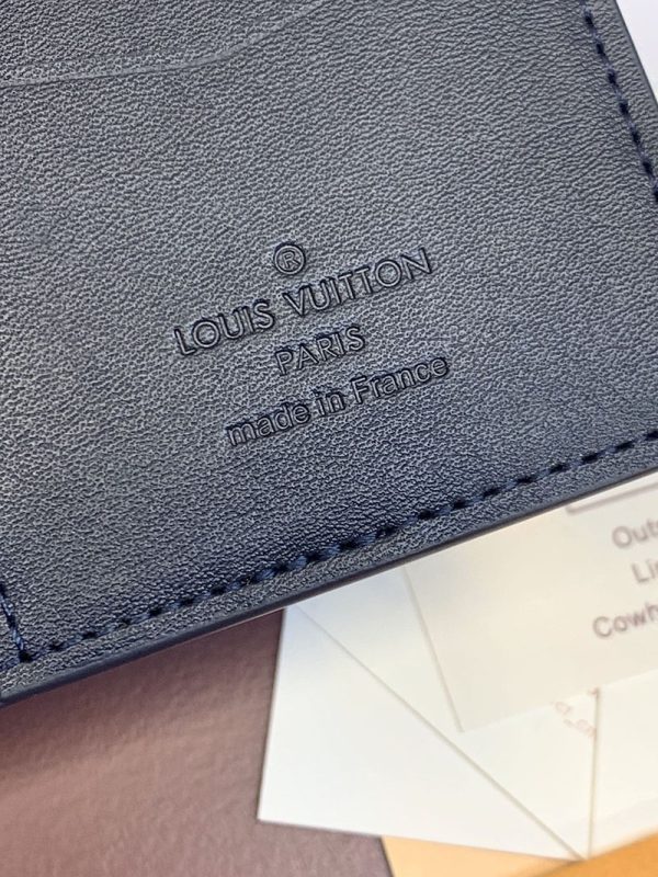 LOUIS VUITTON モノグラムシャドウ オーガナイザードゥポッシュ M83378 ブルーマリーヌ カードケース 超N品 - 画像 (4)
