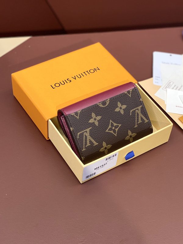 LOUIS VUITTON ポルトモネ･ロザリ モノグラム・リバース M41937 超N品 ルイヴィトン 財布 二つ折り 人気 レディース - 画像 (9)