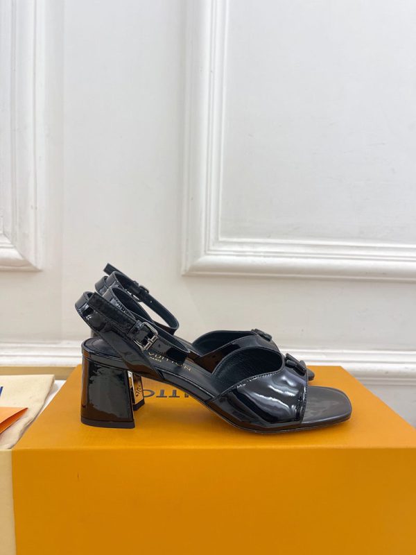 ルイヴィトン 靴 LV Swing Sandal スイングサンダル lv303469 ブラック N品 夏サンダル レディース 人気 - 画像 (9)