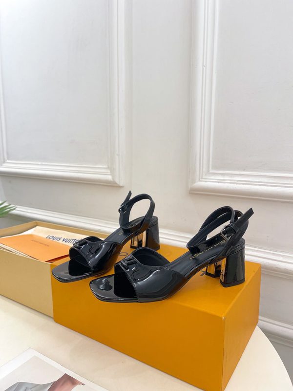 ルイヴィトン 靴 LV Swing Sandal スイングサンダル lv303469 ブラック N品 夏サンダル レディース 人気 - 画像 (8)