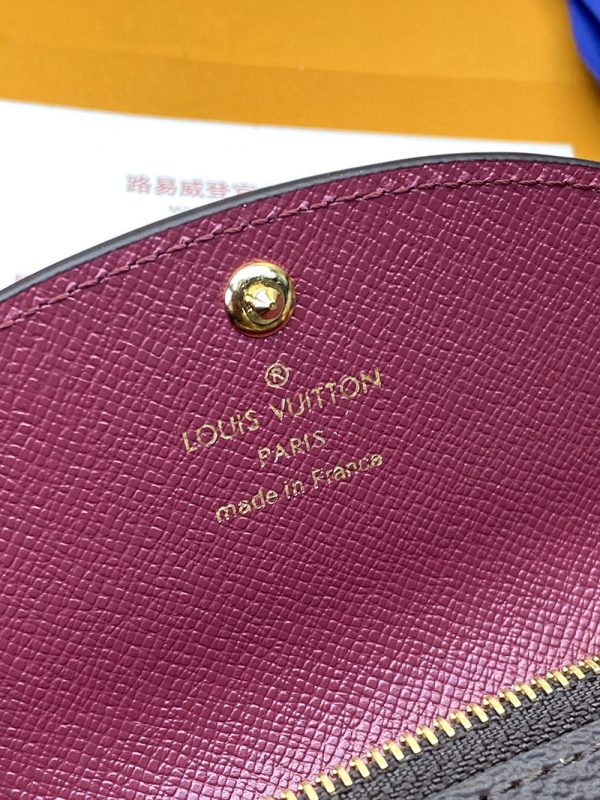 LOUIS VUITTON ポルトモネ･ロザリ モノグラム・リバース M41937 超N品 ルイヴィトン 財布 二つ折り 人気 レディース - 画像 (4)