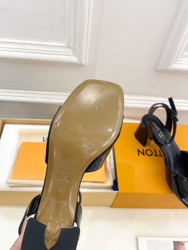 ルイヴィトン 靴 LV Swing Sandal スイングサンダル lv303469 ブラック N品 夏サンダル レディース 人気 - 画像 (2)