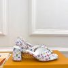 ルイヴィトン 靴 LV Swing Sandal スイングサンダル lv303470 マルチカラー N品 夏サンダル レディース 人気 - 画像 (9)