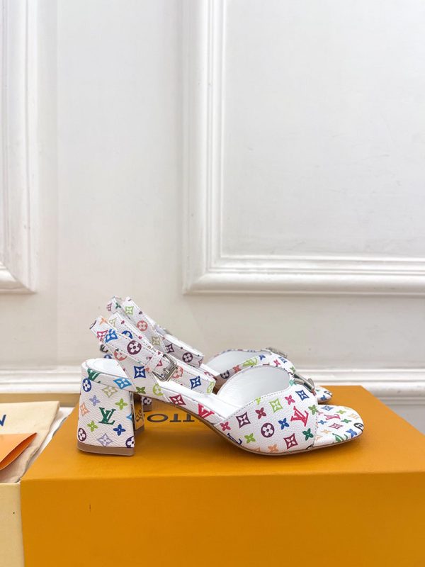 ルイヴィトン 靴 LV Swing Sandal スイングサンダル lv303470 マルチカラー N品 夏サンダル レディース 人気 - 画像 (9)