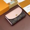 LOUIS VUITTON ポルトモネ・ロザリ モノグラム ピンクオパール M83600 小銭入れ カード入れ 名刺入れ パスケース ミニ財布 - 画像 (8)