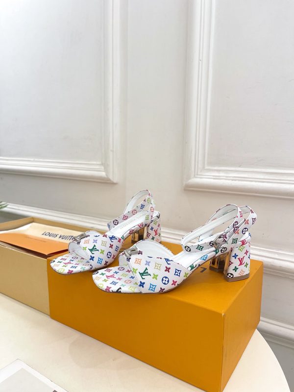 ルイヴィトン 靴 LV Swing Sandal スイングサンダル lv303470 マルチカラー N品 夏サンダル レディース 人気 - 画像 (8)