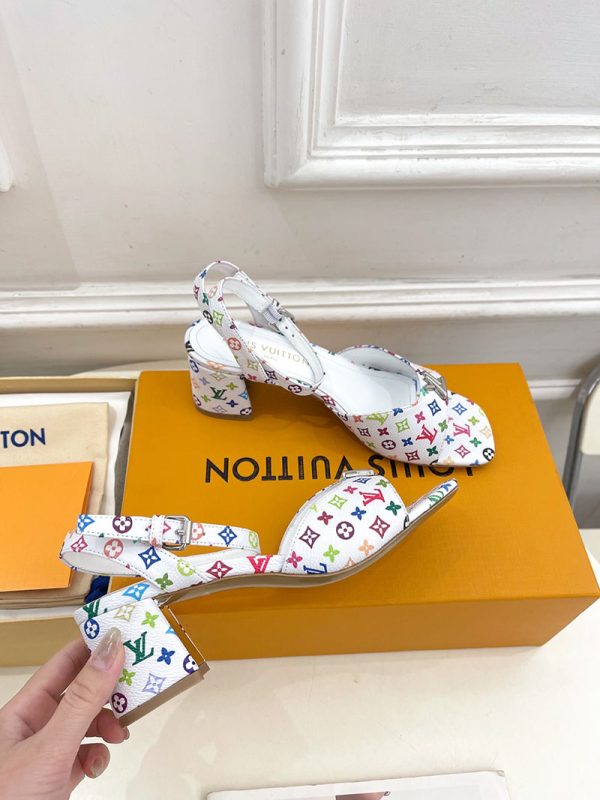 ルイヴィトン 靴 LV Swing Sandal スイングサンダル lv303470 マルチカラー N品 夏サンダル レディース 人気 - 画像 (7)