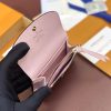LOUIS VUITTON ポルトモネ・ロザリ モノグラム ピンクオパール M83600 小銭入れ カード入れ 名刺入れ パスケース ミニ財布 - 画像 (6)