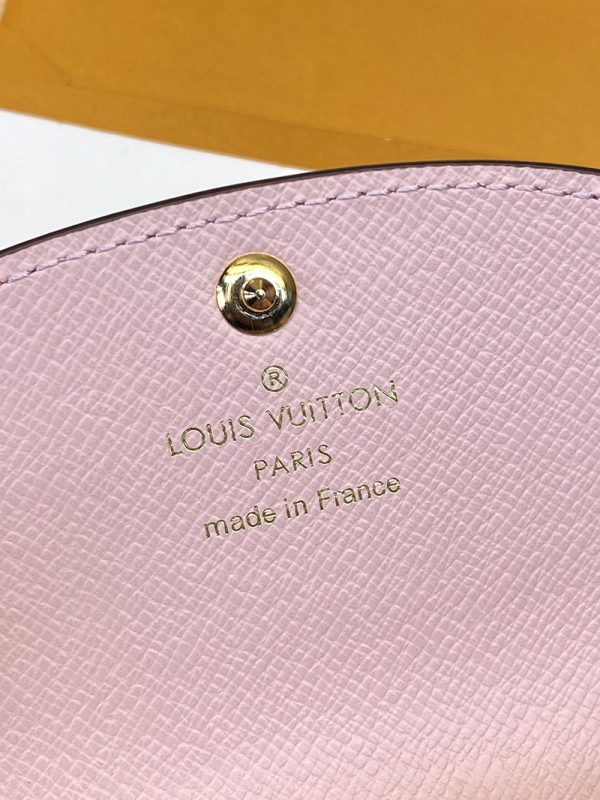 LOUIS VUITTON ポルトモネ・ロザリ モノグラム ピンクオパール M83600 小銭入れ カード入れ 名刺入れ パスケース ミニ財布 - 画像 (5)