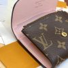 LOUIS VUITTON ポルトモネ・ロザリ モノグラム ピンクオパール M83600 小銭入れ カード入れ 名刺入れ パスケース ミニ財布 - 画像 (4)