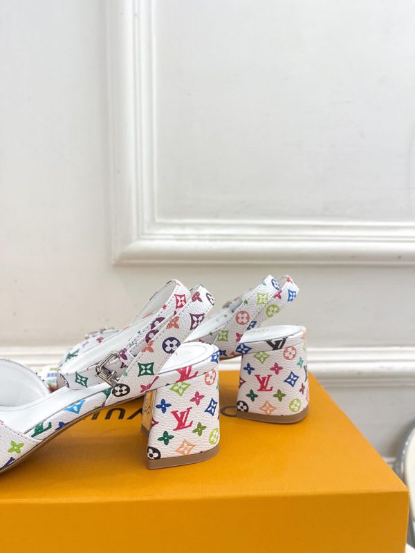 ルイヴィトン 靴 LV Swing Sandal スイングサンダル lv303470 マルチカラー N品 夏サンダル レディース 人気 - 画像 (4)