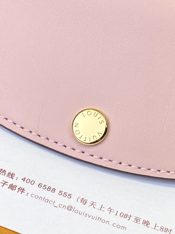 LOUIS VUITTON ポルトモネ・ロザリ モノグラム ピンクオパール M83600 小銭入れ カード入れ 名刺入れ パスケース ミニ財布 - 画像 (2)