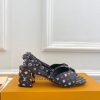 ルイヴィトン 靴 LV Swing Sandal スイングサンダル lv303471 マルチカラー N品 夏用 サンダル レディース おしゃれ - 画像 (9)