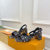 ルイヴィトン 靴 LV Swing Sandal スイングサンダル lv303471 マルチカラー N品 夏用 サンダル レディース おしゃれ - 画像 (8)