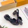 ルイヴィトン 靴 LV Swing Sandal スイングサンダル lv303471 マルチカラー N品 夏用 サンダル レディース おしゃれ - 画像 (6)