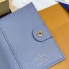 LOUIS VUITTON 二つ折り財布 レディース アンプラント ポルトフォイユ・リサ ブルー M83587 オランプ ブルー 超N品 - 画像 (4)