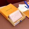 LOUIS VUITTON 二つ折り財布 モノグラム・アンプラント ポルトフォイユ・リサ M83569 ピンクオパール 超N品 - 画像 (9)