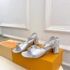 ルイヴィトン 靴 LV Swing Sandal スイングサンダル lv303474 シルバー N品 夏用 サンダル レディース おしゃれ - 画像 (8)