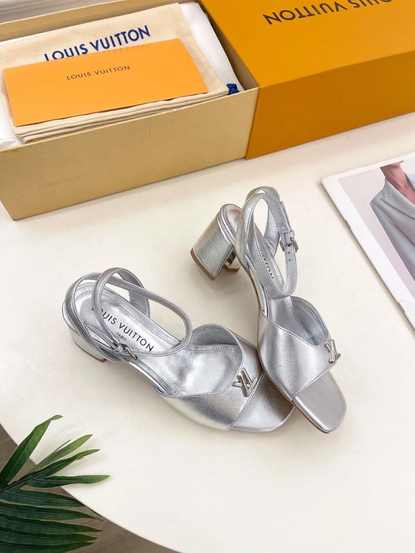 ルイヴィトン 靴 LV Swing Sandal スイングサンダル lv303474 シルバー N品 夏用 サンダル レディース おしゃれ - 画像 (6)
