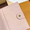 LOUIS VUITTON 二つ折り財布 モノグラム・アンプラント ポルトフォイユ・リサ M83569 ピンクオパール 超N品 - 画像 (4)