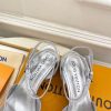 ルイヴィトン 靴 LV Swing Sandal スイングサンダル lv303474 シルバー N品 夏用 サンダル レディース おしゃれ - 画像 (3)