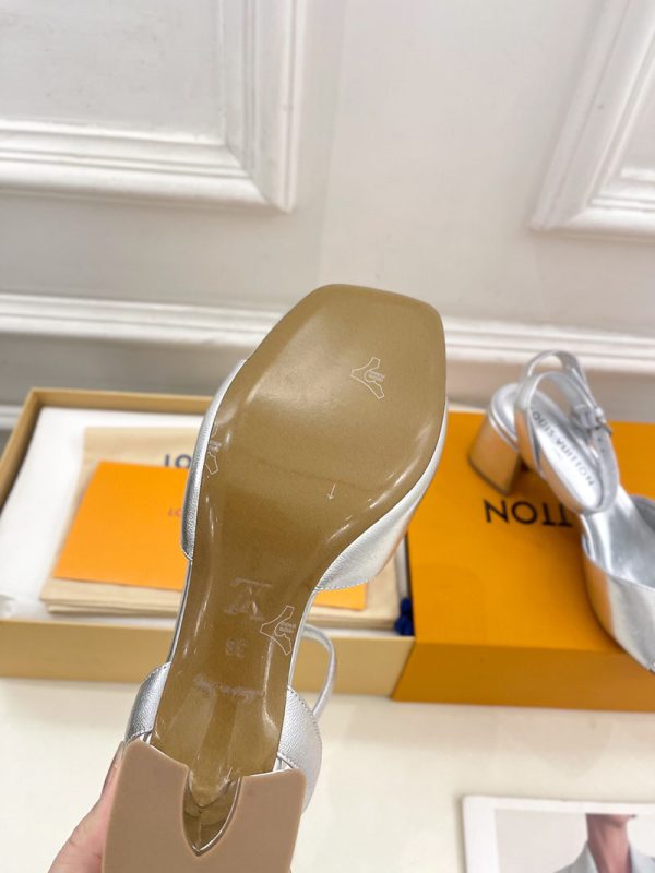 ルイヴィトン 靴 LV Swing Sandal スイングサンダル lv303474 シルバー N品 夏用 サンダル レディース おしゃれ - 画像 (2)