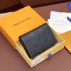 LOUIS VUITTON 二つ折り財布 アンプラント ポルトフォイユ・リサ LOUIS VUITTON M83365 ノワール 超N品 - 画像 (9)