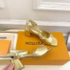 ルイヴィトン 靴 LV Swing Sandal スイングサンダル lv303475 ゴールド N品 夏用 サンダル レディース おしゃれ - 画像 (7)