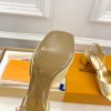 ルイヴィトン 靴 LV Swing Sandal スイングサンダル lv303475 ゴールド N品 夏用 サンダル レディース おしゃれ - 画像 (2)