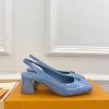 ルイヴィトン 靴 LV スウィング パンプス 5.5cm lv303476 ブルー N品 30代 靴 レディース パンプス - 画像 (9)