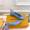 ルイヴィトン 靴 LV スウィング パンプス 5.5cm lv303476 ブルー N品 30代 靴 レディース パンプス - 画像 (7)
