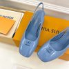 ルイヴィトン 靴 LV スウィング パンプス 5.5cm lv303476 ブルー N品 30代 靴 レディース パンプス - 画像 (5)