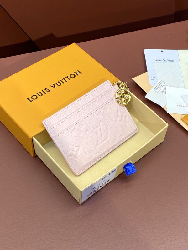 LOUIS VUITTON カードケース アンプラント 財布 ポルト カルト・LV チャーム M83562 ピンクオパール 超N品 - 画像 (8)